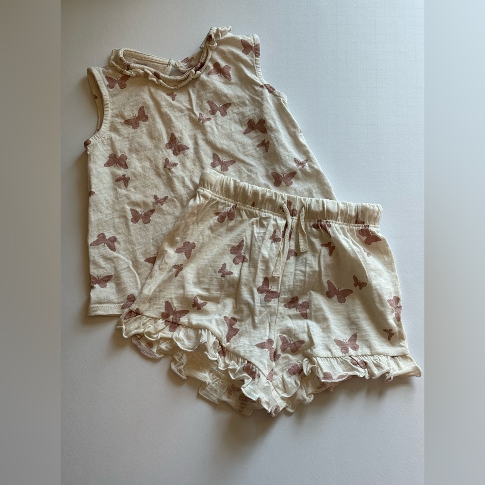 H&M Toddler Girl Top and short set